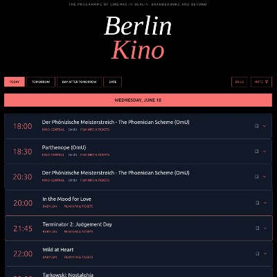 Berlin Cinema Guide